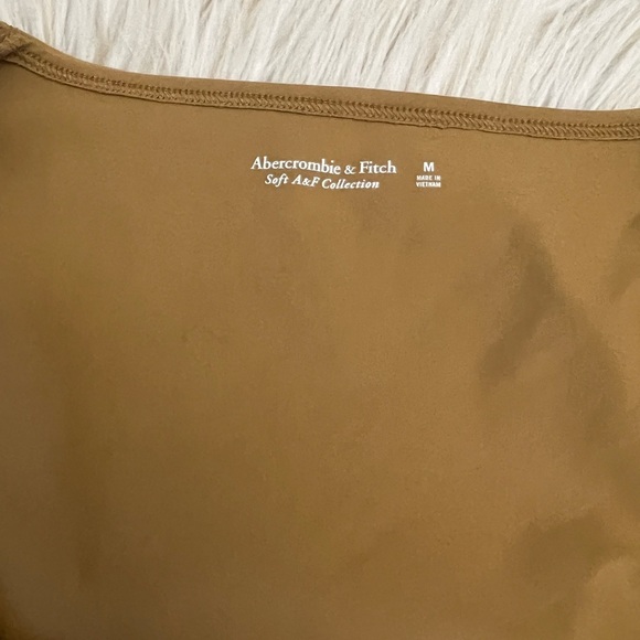 Abercrombie & Fitch Soft A&F Collection Corset Long Sleeve Top Size M 🍁🍂 - Picture 2 of 2